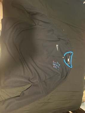 Nike Miami Marlins Authentic Quarter-Zip